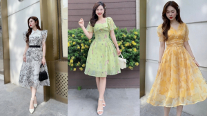 7 mẫu đầm xoè giúp nàng vừa tôn dáng, vừa sang chảnh