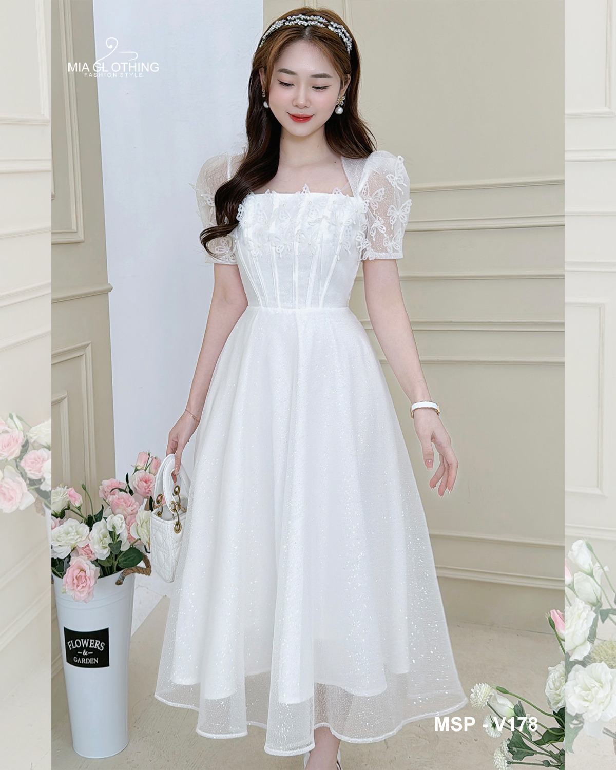 [ HẾT HÀNG ] Váy thiêt kế cho nàng đi tiệc, đi bàn cô dâu sang trọng và tinh tế