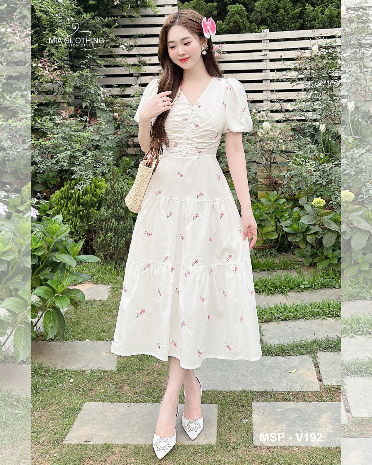 [HẾT HÀNG ] Váy hoa mùa hè thiết kế cho nàng đi chơi, đi tiệc 