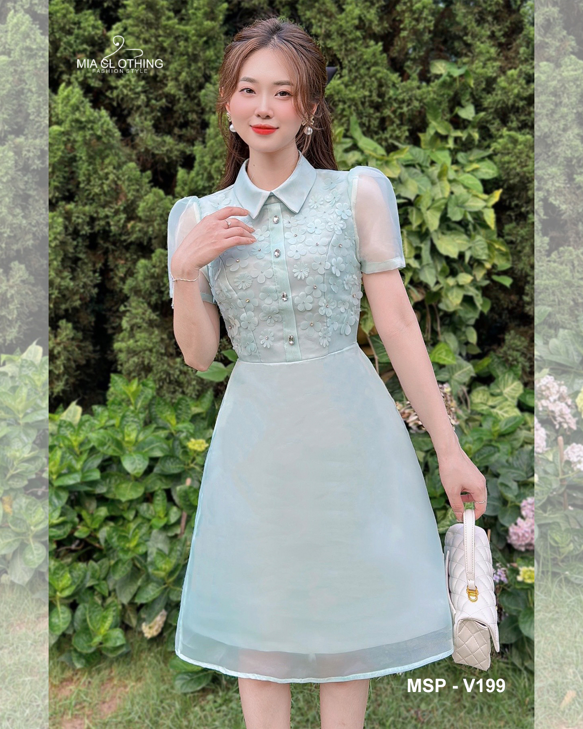 [ HẾT HÀNG ] Váy voan thiết kế nữ tính và thanh lịch cho nàng diện tiệc