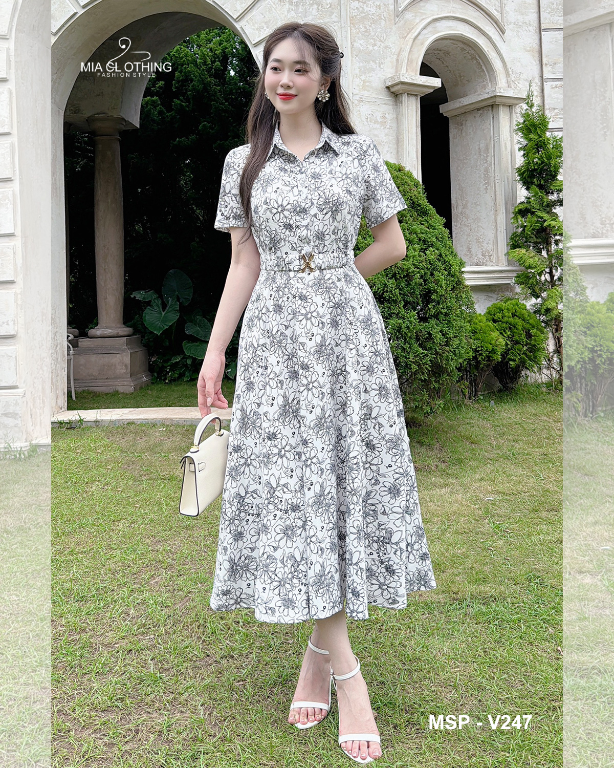 [ HẾT HÀNG ] Váy lụa thiết kế thanh lịch cho nàng đi làm, đi chơi 