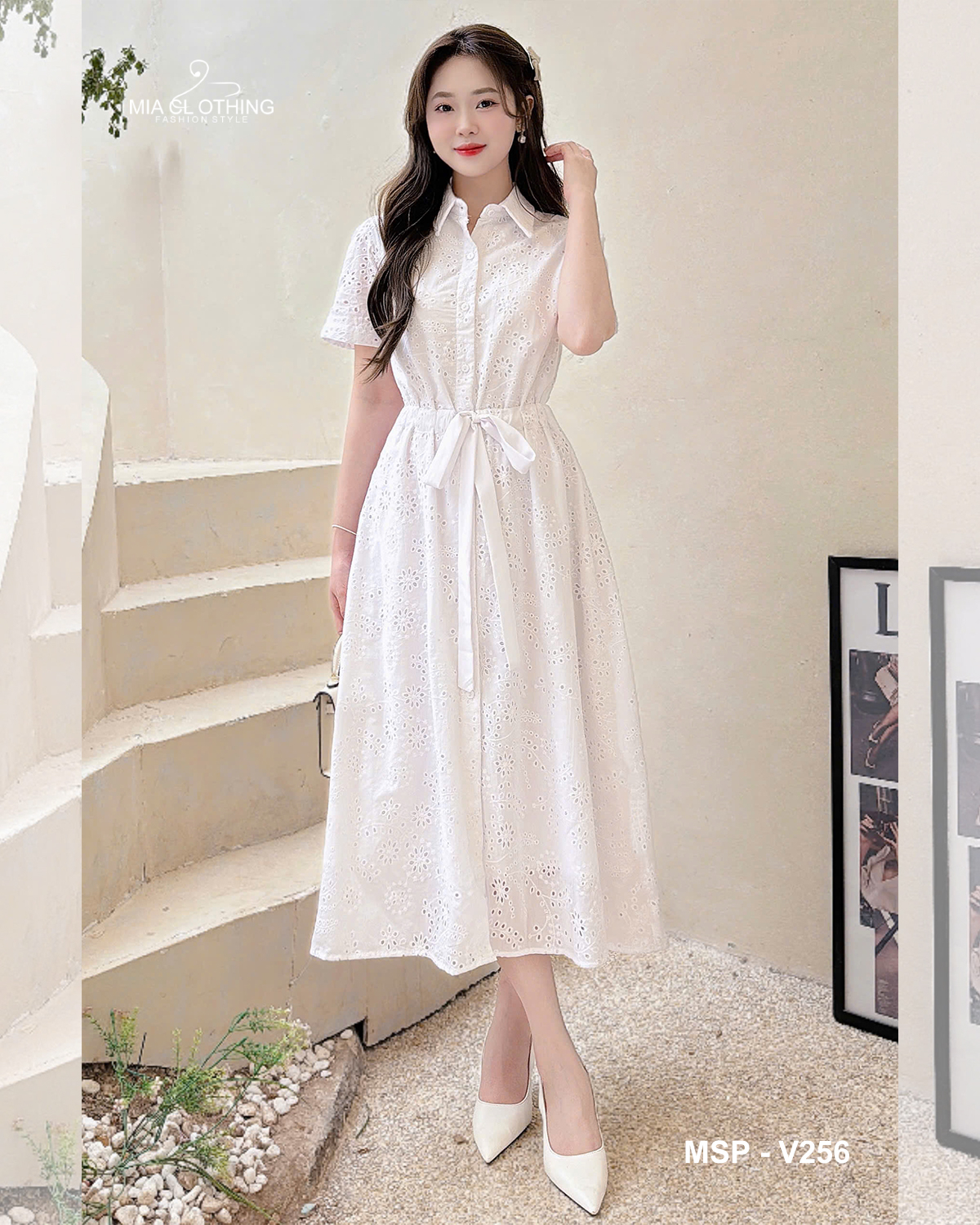 [ HẾT HÀNG ] Váy boil thêu thiết kế thanh lịch và sang trọng  1
