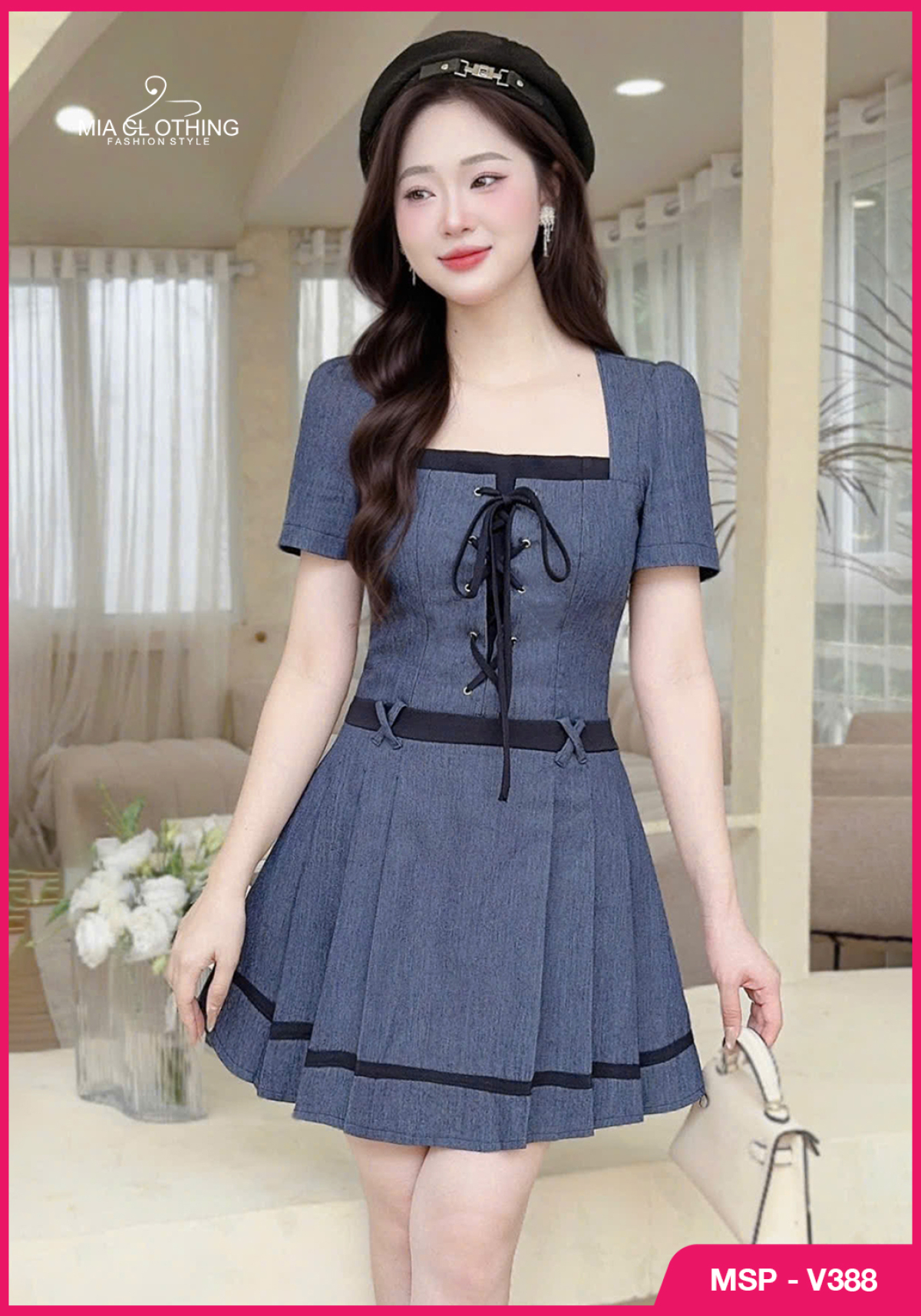 Váy công sở thiết kế tiểu thư thanh lịch và sang trọng 3