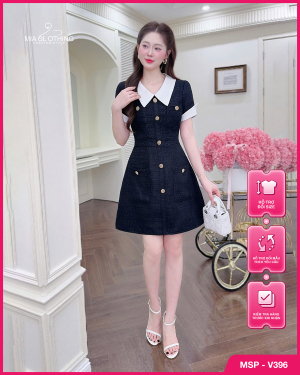 Váy dạ cao cấp thiết kế tiểu thư thanh lịch và sang trọng