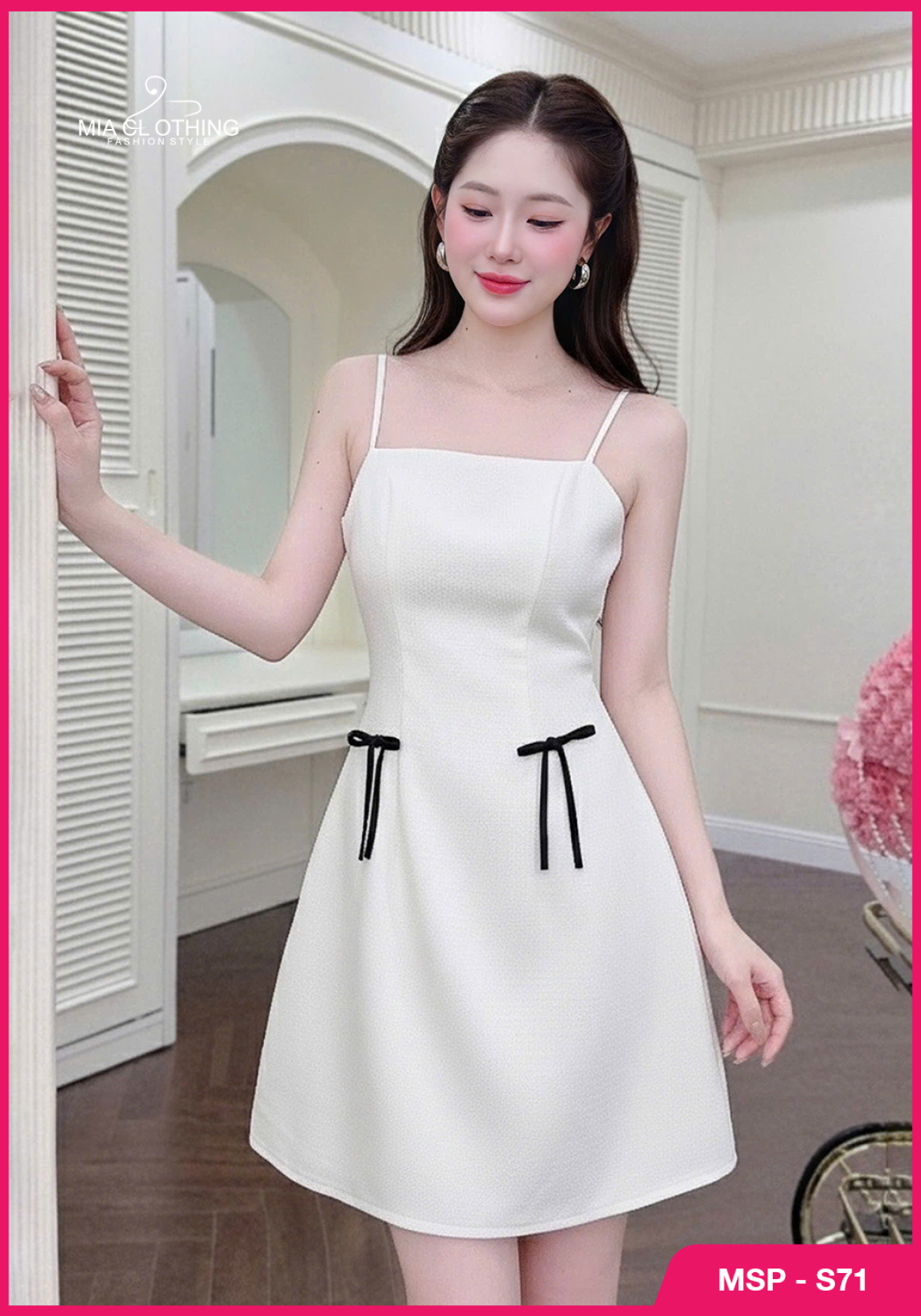 Set dạ mỏng, váy hai dây kèm áo choàng thiết kế tiểu thư 3