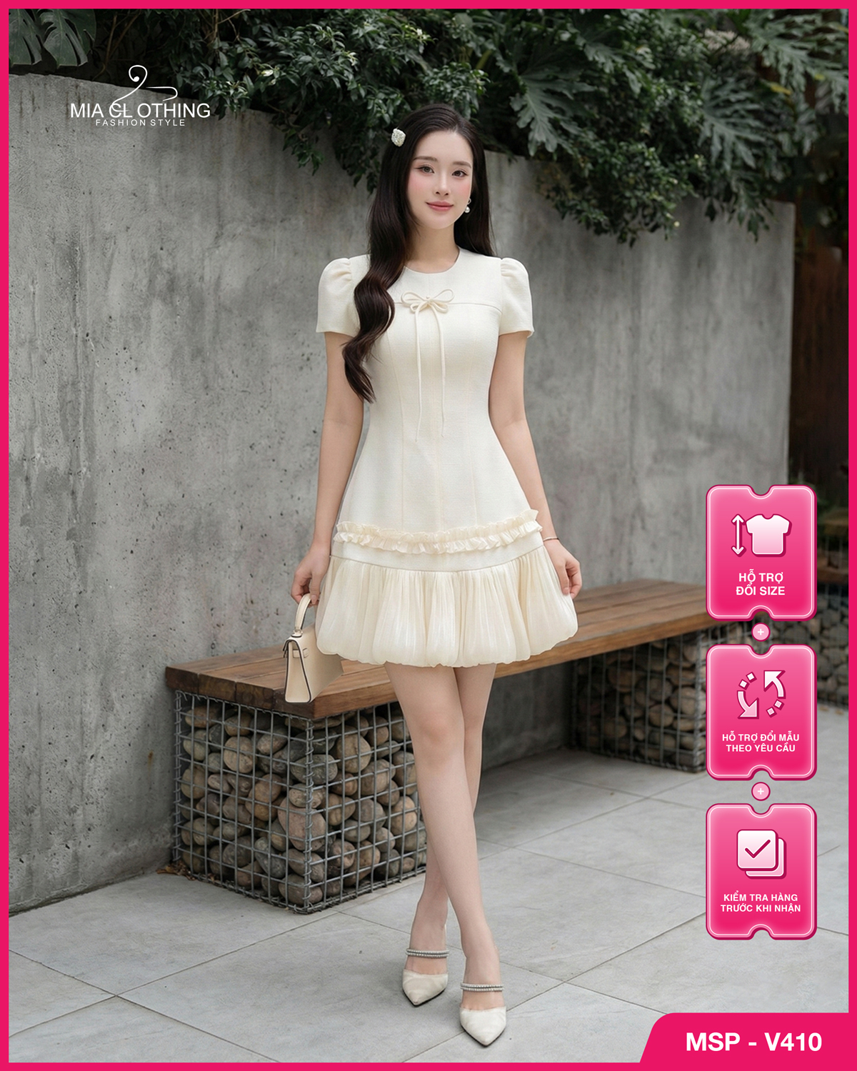 Váy dạ mỏng phối tơ óng cao cấp thiết kế sang trọng và thanh lịch