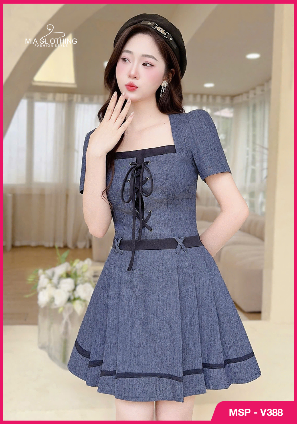 Váy công sở thiết kế tiểu thư thanh lịch và sang trọng 4