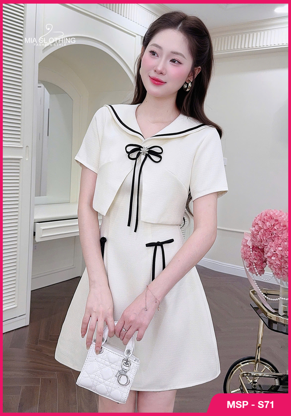 Set dạ mỏng, váy hai dây kèm áo choàng thiết kế tiểu thư 4